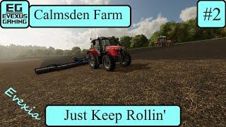 Farming Simulator 22 - Calmsden Farm #2 (Evexia's POV)