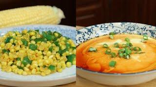 Fresh Corn Two Ways in Chinese Style | Which one do you like?