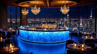 Luxury Bar Ambience with Exquisite Saxophone Music  Relaxing Jazz Bar for Stress Relief