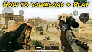 Delta Force Mobile Global Version is Here | How to download and play.