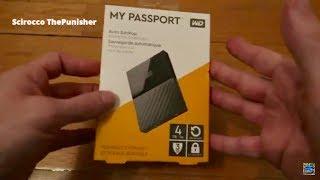 NEW 2021 WD My Passport 4TB Unboxing