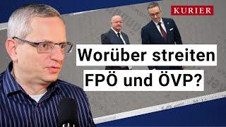 Kommt Expertenregierung? Worüber FPÖ und ÖVP bei den Verhandlungen streiten