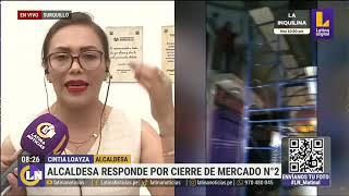 Alcaldesa de Surquillo, Dra. Cintia Loayza, en entrevista para Ruta Vecinal de @latinanoticias