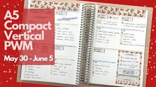 A5 Compact Vertical PWM | May 30 - June 5 | Erin Condren