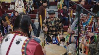 The Descendants at Rocky Boy Winter Solstice Powwow 2024 - Crow hop