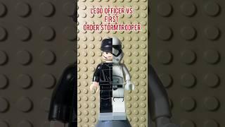 Lego Star Wars Officer VS First Order Stormtrooper #lego #legostarwars