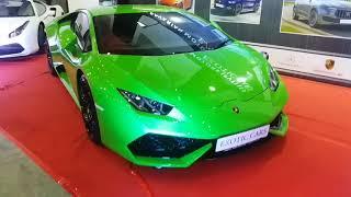 Auto Vision Motor show 2018 BMICH/ Lamborghini Huracán car in Srilanka