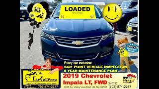 2019 Chevrolet Impala LT Sedan, FWD