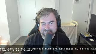 Jeff Gerstmann closing his first live solo podcast on a sad note (after leaving Giant Bomb)... | je