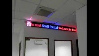 New Ticker by Photonplay Signs