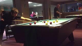 Thomas Heal Playing Pool