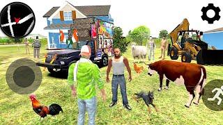  Meet-up with Franklin in Village  Indian Theft Auto  Indian Bike Driving 3d  New Update 