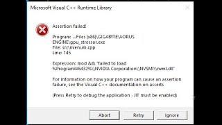How to fix nvml.dll error Message!