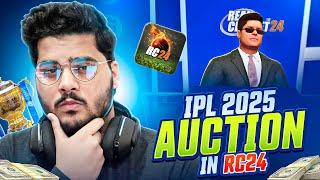 IPL 2025 Mega Auction | Real Cricket 24 RCPL Auction Mode Gameplay