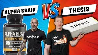  Alpha Brain vs Thesis | And the BEST Brain Boost is...