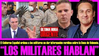 ¡ESTO ES MUY GORDO! LOS MILITARES DESPLEGADOS EN VALENCIA HABLAN IKER JIMÉNEZ Y ÁNGEL GAITÁN FELICES