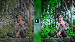 New Lightroom photo editing//green and grey tone photo editing mobile//preset download free//