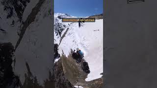 snown clearing at amarnath #amarnathyatra2023 #amarnathyatra #Amarnath #holycave #bababarfani