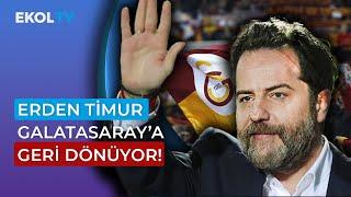 Galatasaraylıları Sevindirecek Haber! Erden Timur Geri Dönüyor!