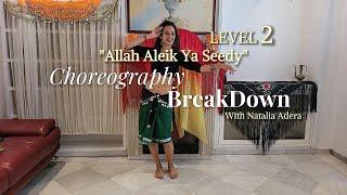 Belly Dance Choreography Breakdown | "Allah Aleik Ya Seedy" Improver Level