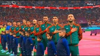 Moroccan Anthem vs France | النشيد الوطني المغربي ضد فرنسا | Hymne Maroc vs France