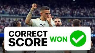 Best CORRECT SCORE Betting STRATEGY Football betting tips