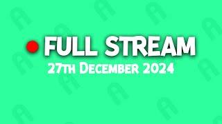 ANTHONYDAYTV TWITCH VOD 27TH DECEMBER 2024!