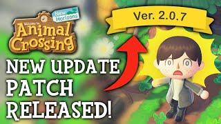 New UPDATE Patch Just Released - Animal Crossing New Horizons