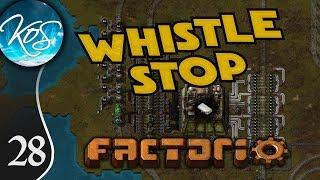 Whistle Stop Factorio Ep 28: MODULE TRADEOFF - Mod Spotlight, Let's Play, Gameplay