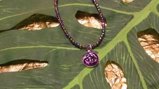 AVA Goldworks: Abalone & Purple