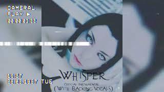 Evanescence - Whisper (Official Instrumental  W Backing Vocals) 4K HQ