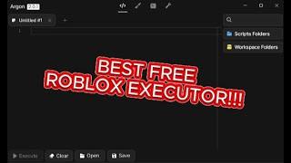 Argon Free Roblox Exploit Executor Showcase | How to Use Argon v2.0.1