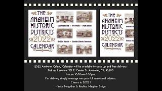 2022 Anaheim Colony Calendar !