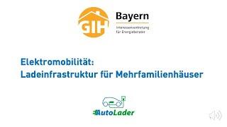 Webinar GIH: Elektromobilität: Ladeinfrastruktur für Mehrfamilienhäuser