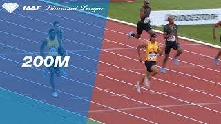 Michael Norman 19.84 Wins Men's 200m - IAAF Diamond League Paris 2018