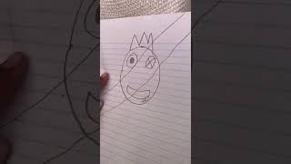 My Little Cousin made a drawing and he wanted me to record it