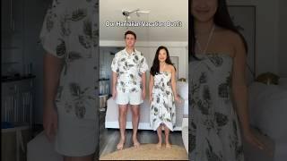 Matching Vacation Outfit for Hawaii #ootd #fashion #hawaii #vacation