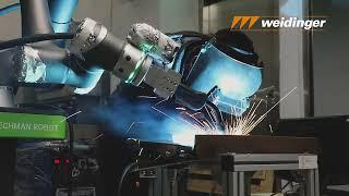 Roboter-CO2-Schweißanwendung | Weidinger GmbH