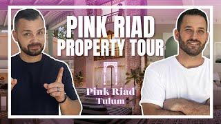 Mediterranean Concept in Mexico - Pink Riad Property Tour in Tulum