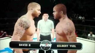 UFC 3 ULTIMATE:Gilbert Yvel vs David B Pride GP Final Round