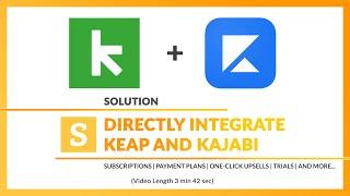 How to Connect Keap and Kajabi | Upgraded Checkouts