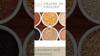 5 grains in English with Urdu meanings #grains #learnenglishvocabulary #shorts