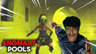 RUNNING AWAY FROM MY CRAZY EX IN THE POOL ROOMS⁉️ (Anomaly Pools)