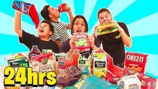 LAST TO STOP EATING WINS $10,000 CHALLENGE!!