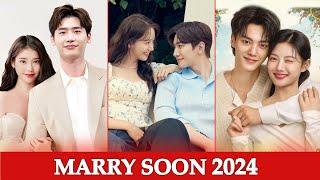 TOP 10 KOREAN ACTORS WHO GOT MARRIED IN 2024 | Lee Jong Suk | Lee Jun Ho | IU | Yoona