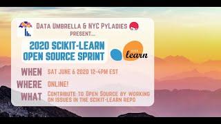 Data Umbrella: First Online scikit-learn Sprint