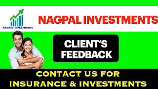 Experience At Nagpal Investments || Sh. H. C. Dang & Sh. B. D. Pathry || #Client #Investments