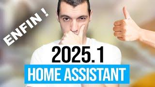 Home Assistant 2025.1 : La liste des changements !