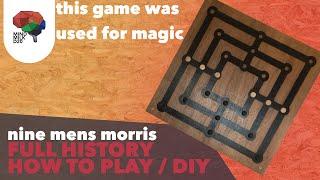 Nine Men's Morris | History | How to Play | DIY