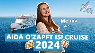 AIDAprima O'zapft is! Cruise 2024 | Vlog mit Reporterin Melina